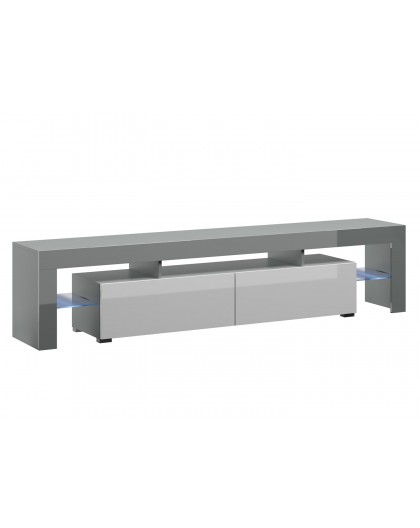 Cama TV stand TORO 200 grey/white gloss