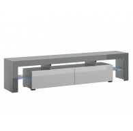 Cama TV stand TORO 200 grey/white gloss