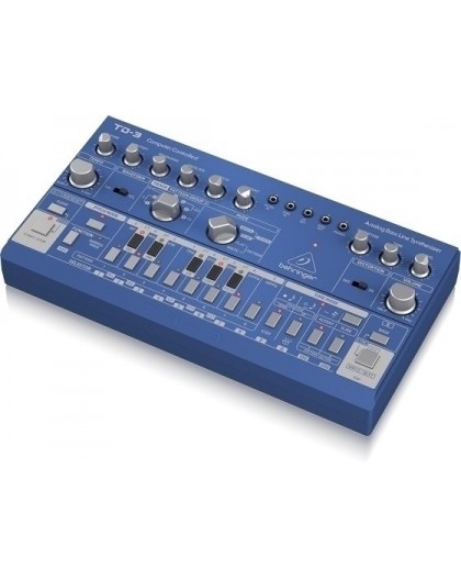 Behringer TD-3-BU Syntezator linii basowej niebieski