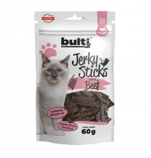 BULTI Jerky sticks rich in beef - cat treats - 60g