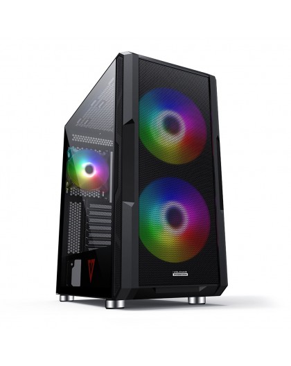 Modecom AMIRANI ARGB Midi Tower Black