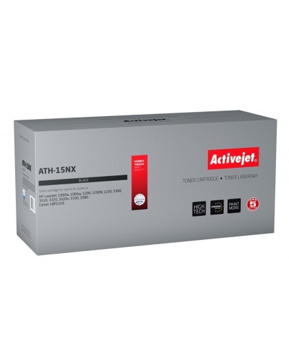 Activejet ATH-15NX Toner (replacement for HP 15X C7115X, Canon EP-25 Supreme 4200 pages black)