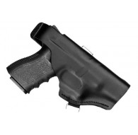 Leather holster for Glock 19 pistol