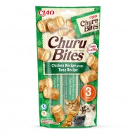 INABA Churu Bites Tuna with chicken - cat treats - 3x10 g