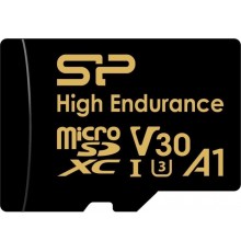 SILICON POWER MICROSDXC HIGH ENDURANCE 64GB V30 + ADAPTER