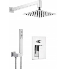 Concealed shower set