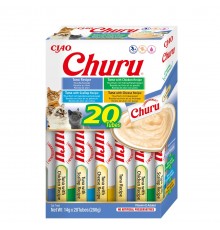 INABA Churu Variety box Tuna - cat treats - 20 x 14g