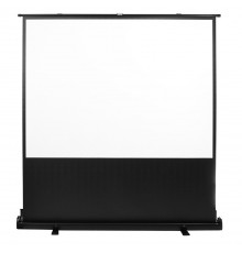 Maclean portable projection screen, compact, floor, 66", 16:9, MC-210