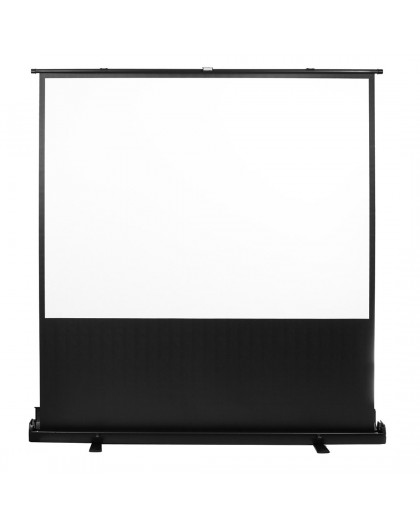 Maclean portable projection screen, compact, floor, 66", 16:9, MC-210