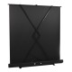 Maclean portable projection screen, compact, floor, 66", 16:9, MC-210