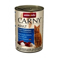ANIMONDA Carny Adult Beef with cod and parsley - wet cat food - 400g