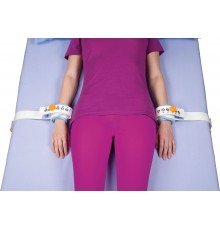 Wrist restraint and immobilisation belt