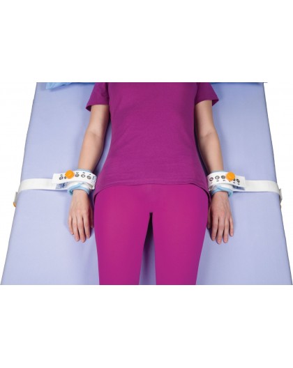 Wrist restraint and immobilisation belt