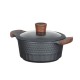 Resto Kitchenware Capella 2.6 L Round Black, Wood