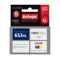 Activejet AH-653CRX ink (replacement for HP 652 F6V24AE Premium 320 pages color)