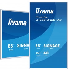 iiyama 65" 4K UHD Digital Signage Display — Sleek, Flexible, and Ready for Any Creative Space