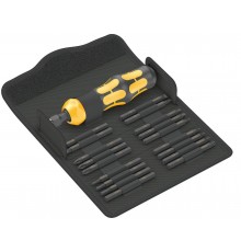 WERA impact screwdriver with bit set 18 pcs. ETUI