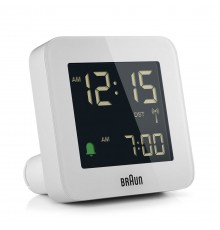 Braun BC09-DCF Digital alarm clock White