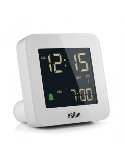 Braun BC09-DCF Digital alarm clock White