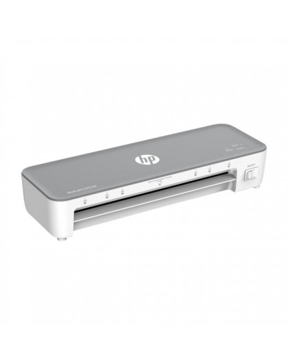 HP OneLam 270 laminator, A4, Hot, 5 pouches: A4/80 mic, grey