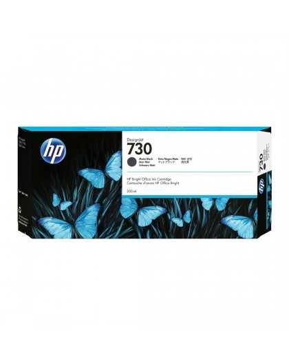 HP 730 300-ml Matte Black DesignJet Ink Cartridge