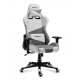 Huzaro Force 6.2 PC gaming chair Bucket (cradle) seat Grey, White