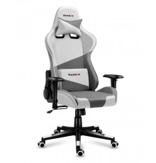 Huzaro Force 6.2 PC gaming chair Bucket (cradle) seat Grey, White
