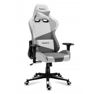 Huzaro Force 6.2 PC gaming chair Bucket (cradle) seat Grey, White