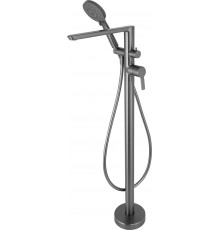 Freestanding bathtub mixer with shower set