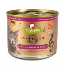GRANATAPET Symphonie No.10 Wild boar and duck - wet cat food - 200g