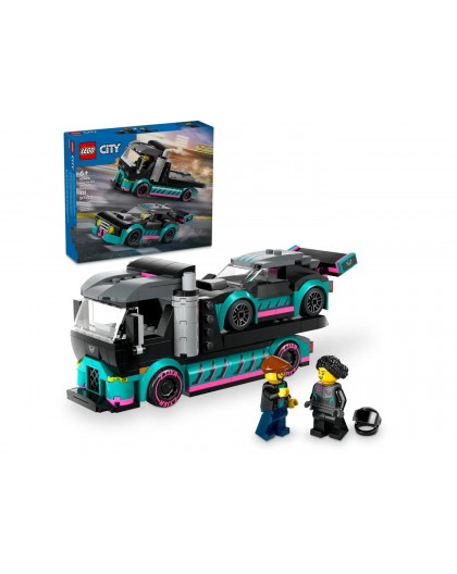 LEGO CITY 60406 RACE CAR AND CAR CARRIER TRUCK
