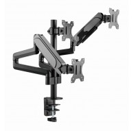 Gembird MA-DA3-01 monitor mount / stand 68.6 cm (27") Desk Black