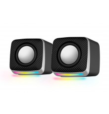 Esperanza EGS108 Speakers 2.0 LED Black 6W