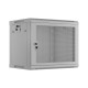 19" 9U 600X 450 grey wall mount rack cabinet perfo
