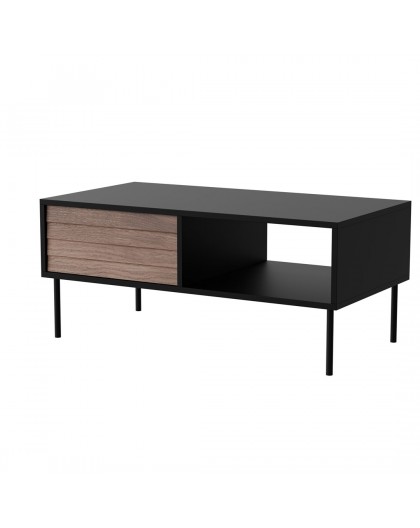 Cama CORTINA Bench/Table 100x55x45 black/walnut