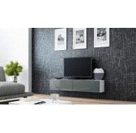 Cama TV stand VIGO 140 30/140/40 white/grey gloss