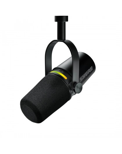 Shure MV7+-K - Lecture/vocal microphone with XLR/USB-C connector, black