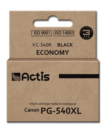 Actis KC-540R Ink (replacement for Canon PG-540XL Standard 22 ml black)