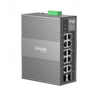 TP-Link Omada 10-Port Gigabit Industrial Easy Managed Switch with 6-Port PoE+ and 2-Port PoE++