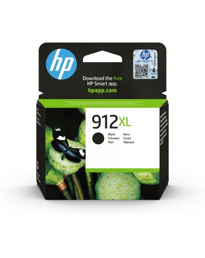 HP 912XL - Hojtydende - sort - origina