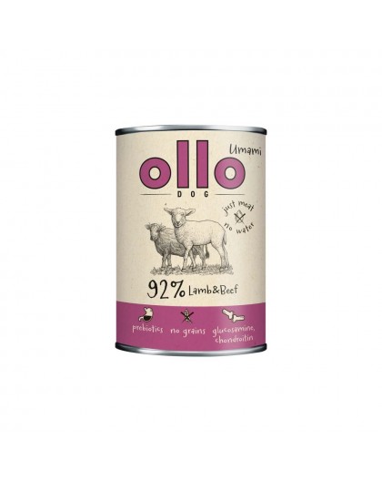 OLLO Umami Lamb and beef - wet dog food - 850g